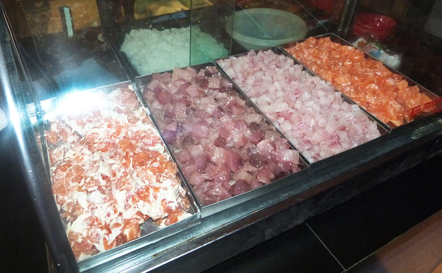 Buffet oriental para festa